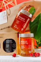 Close-up of Pa-Mati and Polillo 280mL jars from the Hapag Set