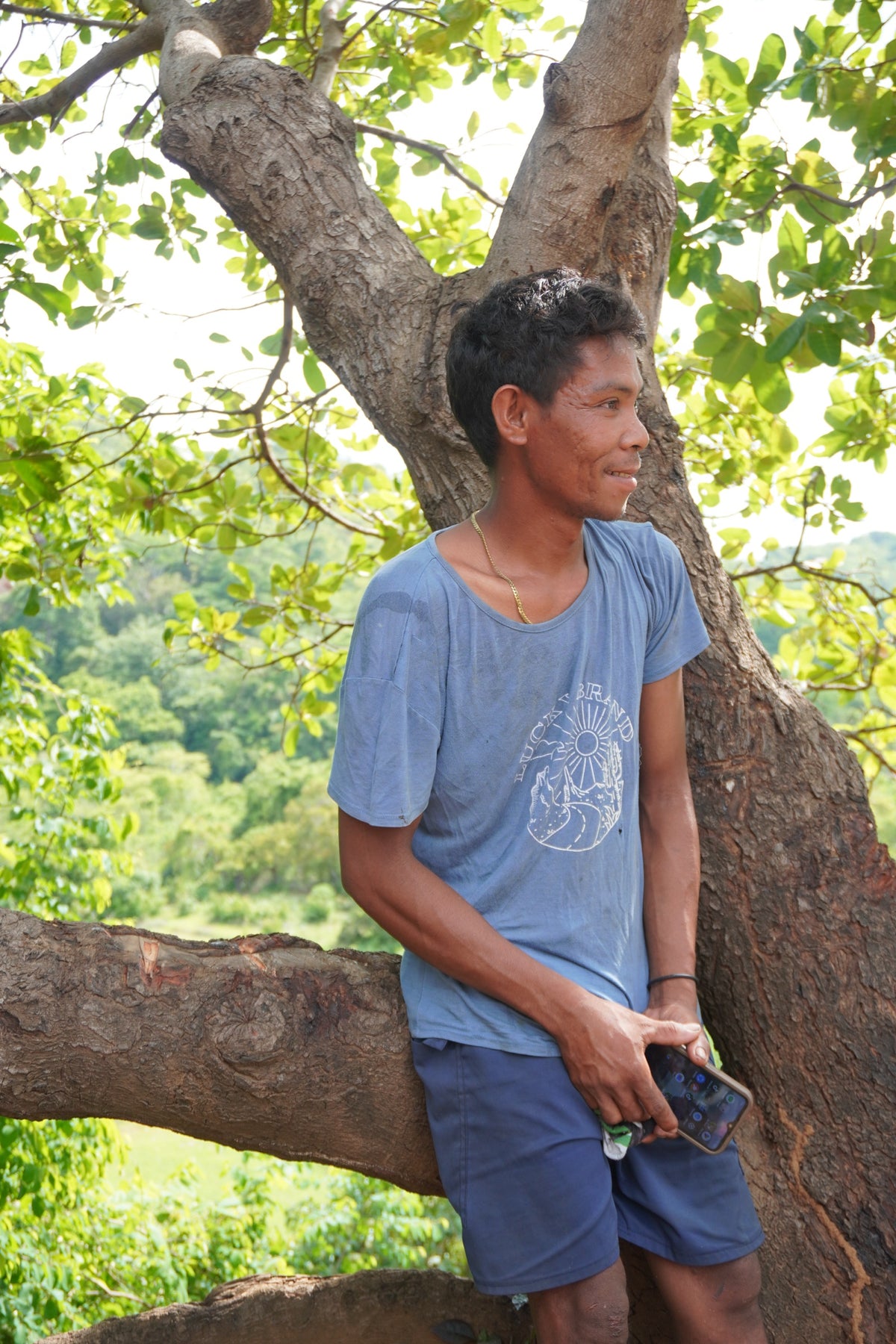 Sitting in a tree in the Mindoro forest