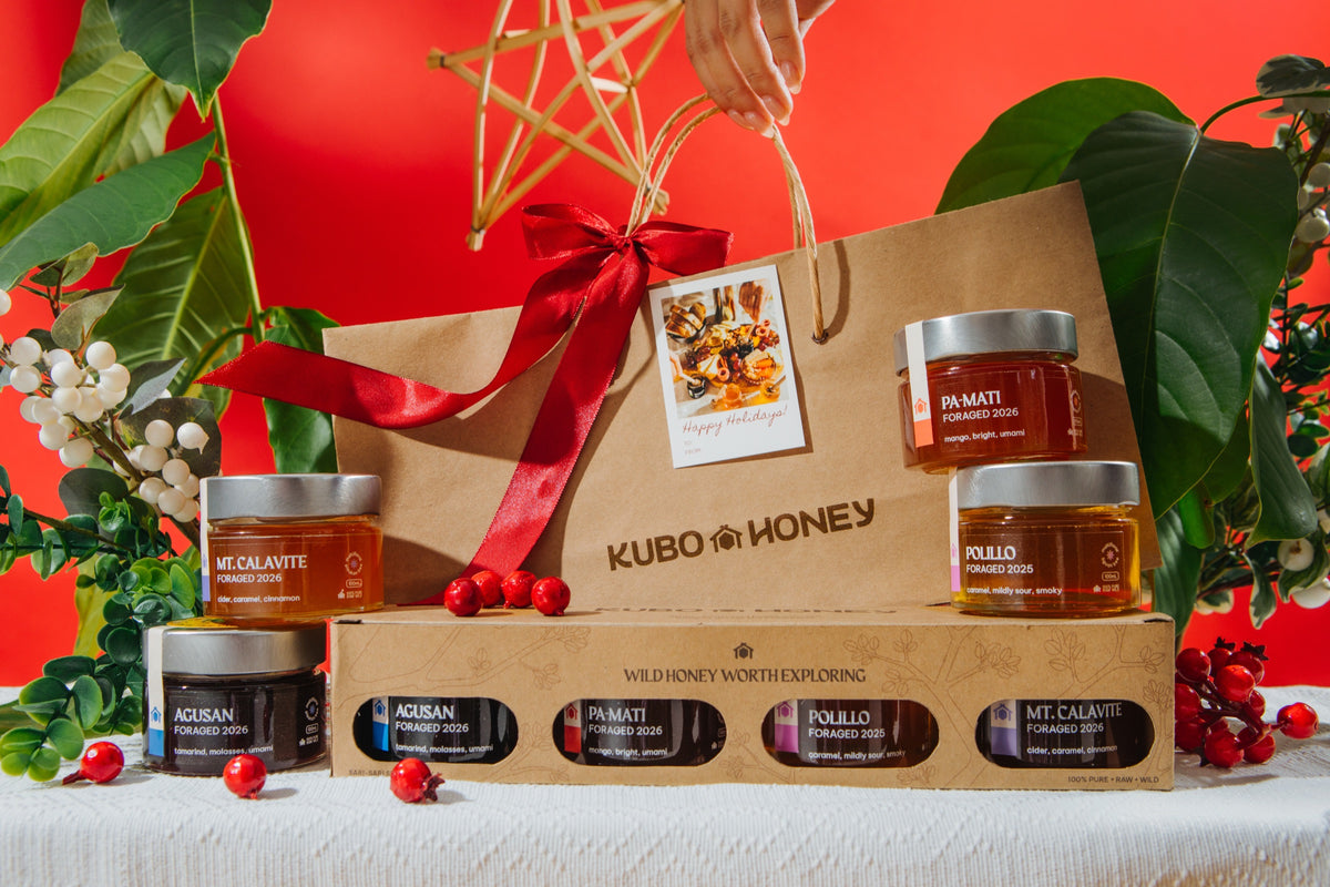 Sari-sari Set in Kubo Honey holiday gift packaging