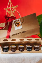Tasting Set in Kubo Honey holiday gift packaging